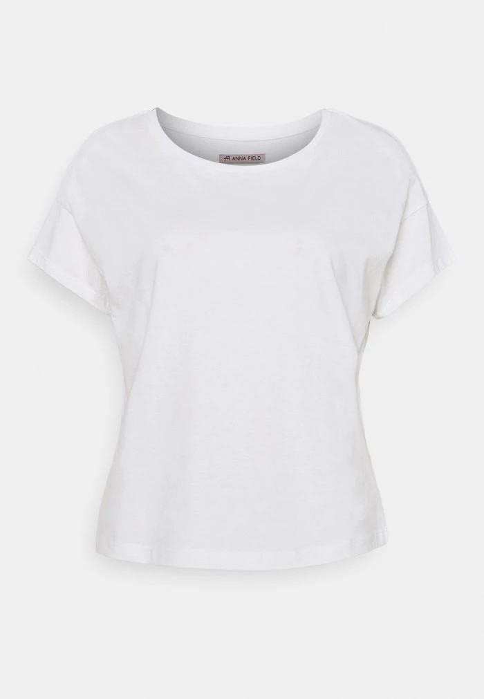 T-Shirt ANNA FIELD Anna Field Basic T-shirt Blanche Femme | LJU-1812600